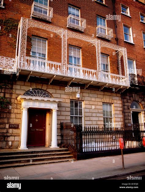 Dublin City, Co Dublin, Ireland, Georgian Houses, Merrion Square (North Stock Photo - Alamy