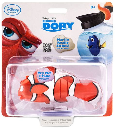 Disney Pixar Finding Dory Swimming Marlin Exclusive Action Figure - ToyWiz