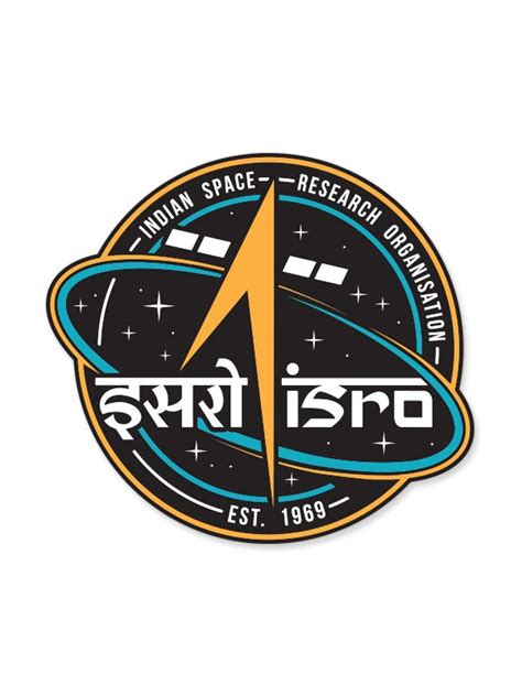 ISRO Explorer | ISRO Official Sticker | Redwolf