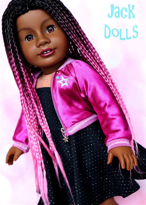 Custom OOAK Pink American Girl Doll - campestre.al.gov.br