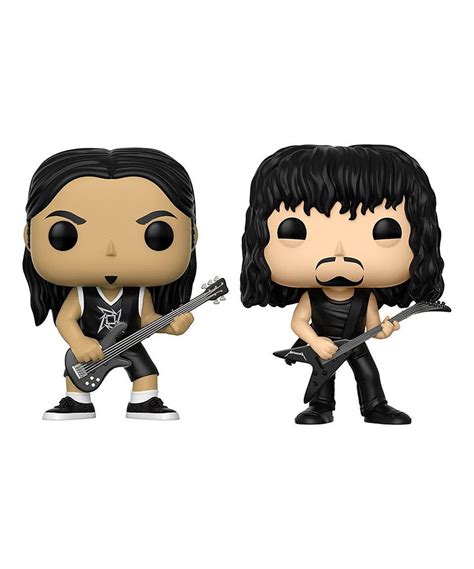 Another great find on #zulily! Pop! Rocks: Metallica Kirk Hammet & Robert Trujillo Figurine Set ...