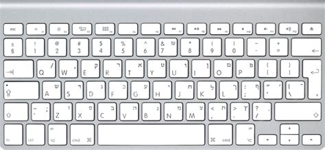 Apple keyboard, Hebrew | Gadgets technology awesome, Keyboard, Computer ...