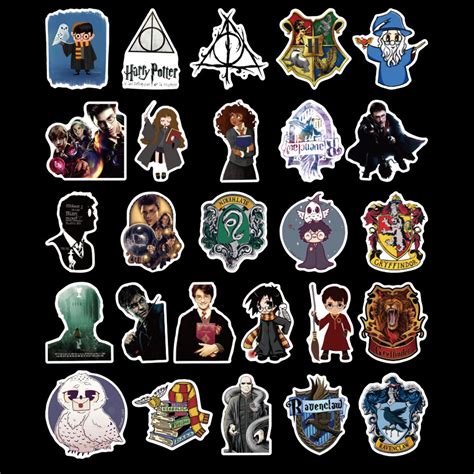 Harry potter stickers 30/100pcs Movie stickers | Etsy