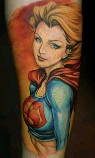 Best 20 Supergirl Tattoo Designs and Ideas - NSF News and Magazine