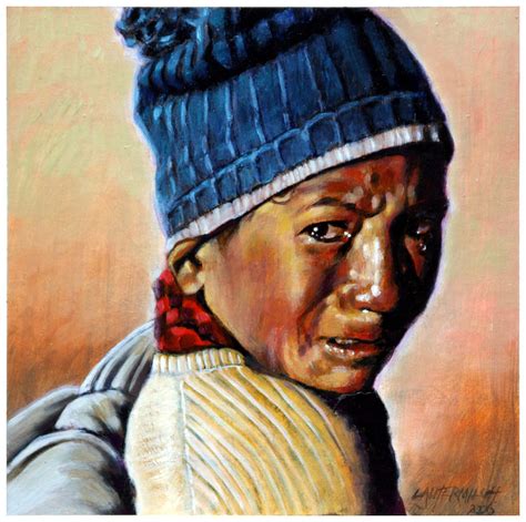 Boy Crying Painting by John Lautermilch