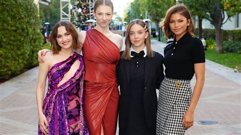 Zendaya, Sydney Sweeney, Maude Apatow and Hunter Schafer just had a Euphoria reunion | HELLO!