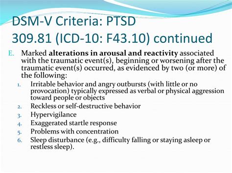 PPT - Assessment and Diagnosis of PTSD with the DSM-V PowerPoint ...