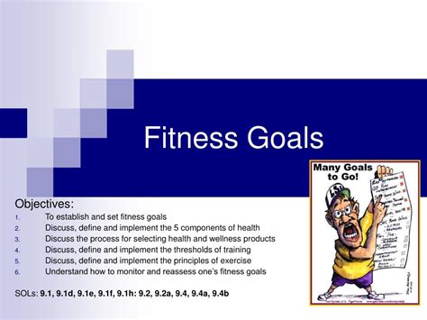 PPT - Fitness Goals PowerPoint Presentation - ID:604446