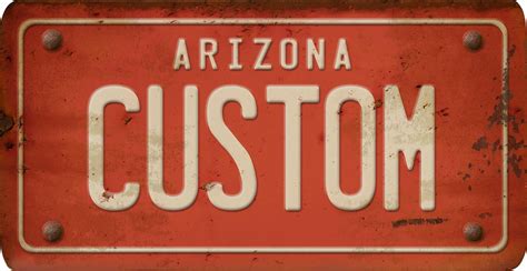 Arizona License Plate Custom – Spicher and Company