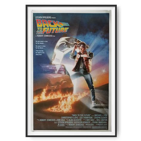 Back to the Future (1985) Original US One Sheet Poster - Cinema Poster ...