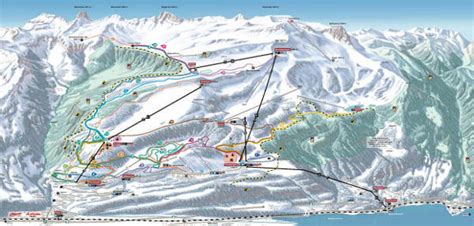 Flumserberg Ski Resort Piste Maps