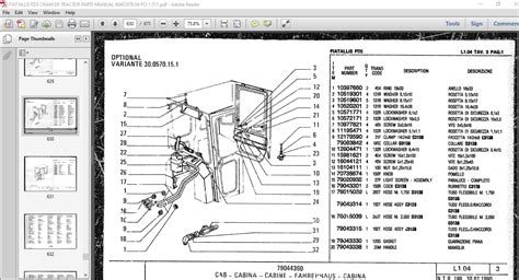 FIAT ALLIS FD5 CRAWLER TRACTOR PARTS MANUAL 60401078.04 PCI 1 -PDF ...