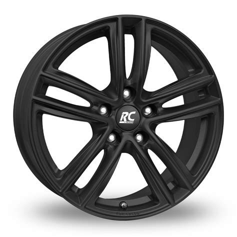 RC Design RC27 Matt Black 17" Alloy Wheels - Wheelbase