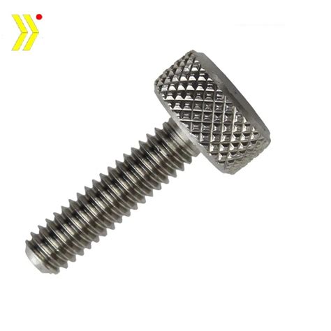 M4 Stainless Steel Knurled Thumb Screw - Buy Knurled Thumb Screw,Stainless Steel Thumb Screw ...