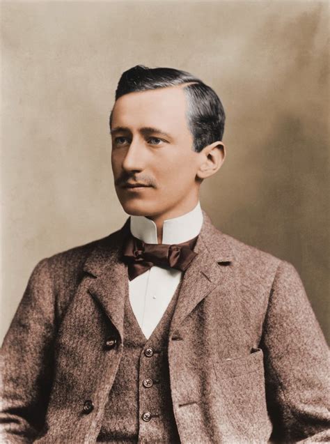 Italian inventor and engineer Guglielmo Marconi (1874-1937) developed ...