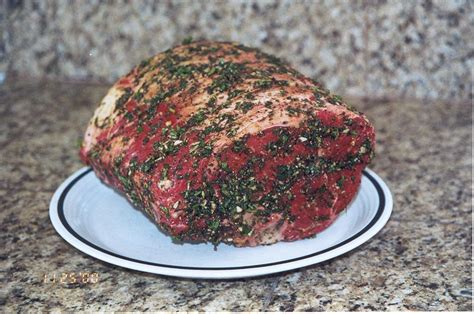 Prime Rib - Herb Crusted - The Virtual Weber Bullet