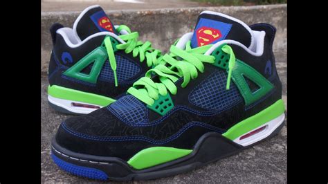 Air Jordan Doernbecher 4 "Superman" Legit check #2 - YouTube