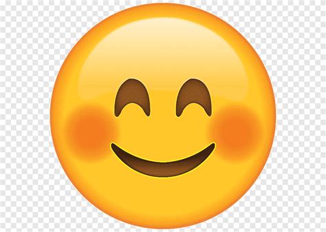 Emoji Blushing Smiley, Blushing Emoji HD, smile emoji illustration, face, sticker png | PNGEgg