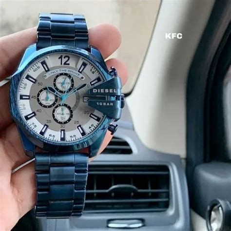 Men Round Diesel 10 Bar Watch, For Daily at Rs 1200 in Surat | ID: 22501826648