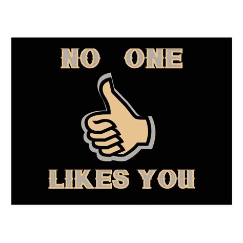 Emoji: No One Likes You Postcard | Zazzle.com in 2021 | Snapchat funny, Mood pics, Snapchat stickers