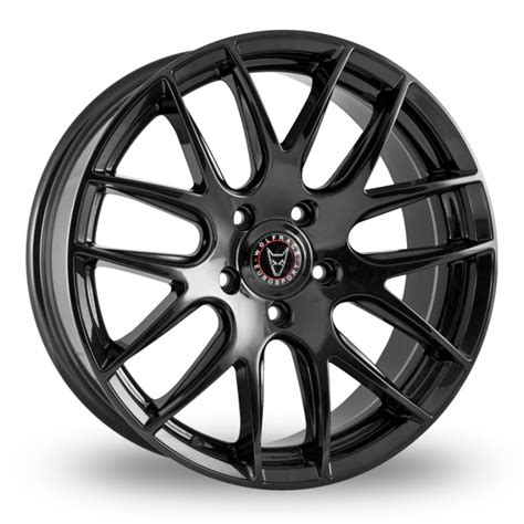 Wolfrace Munich Black 18" Alloy Wheels - Wheelbase