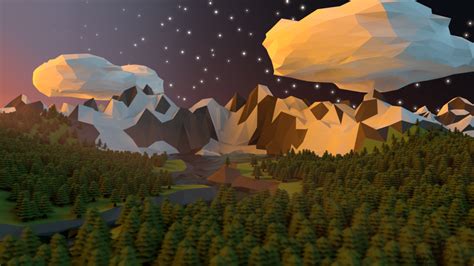 Geometric mountains II by viechacik on deviantART | Geometric mountain, Low poly art, Landscape ...