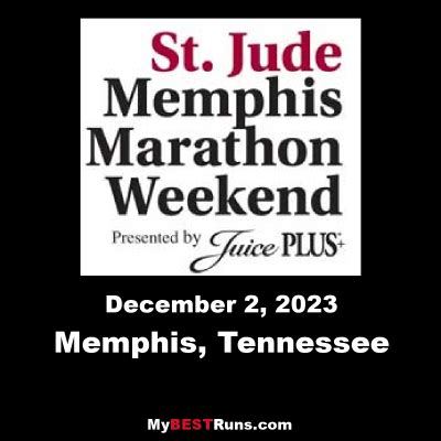 St Jude Memphis Marathon - Memphis, Tennessee - 12/6/2025 - My BEST ...