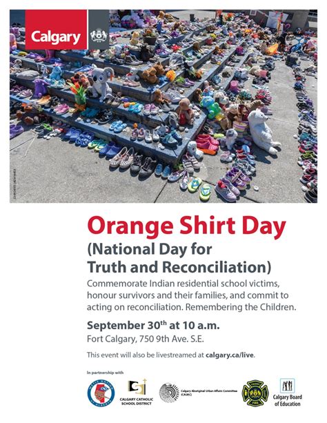 The City honours Orange Shirt Day (National Day for Truth and ...