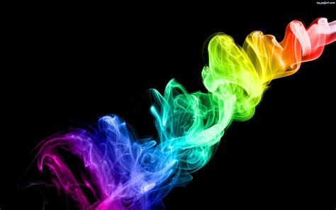 HD Abstract Wallpaper Neon Smoke - WallpaperSafari