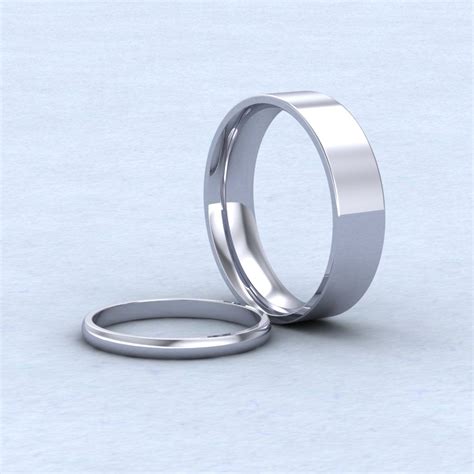 Palladium Plain Wedding Rings – dotJewellery.com