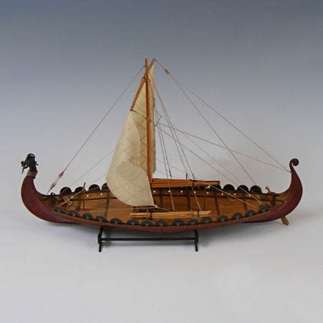 Viking Decor | Viking Ship Model Kit | Longship Blueprints Wood Design ...