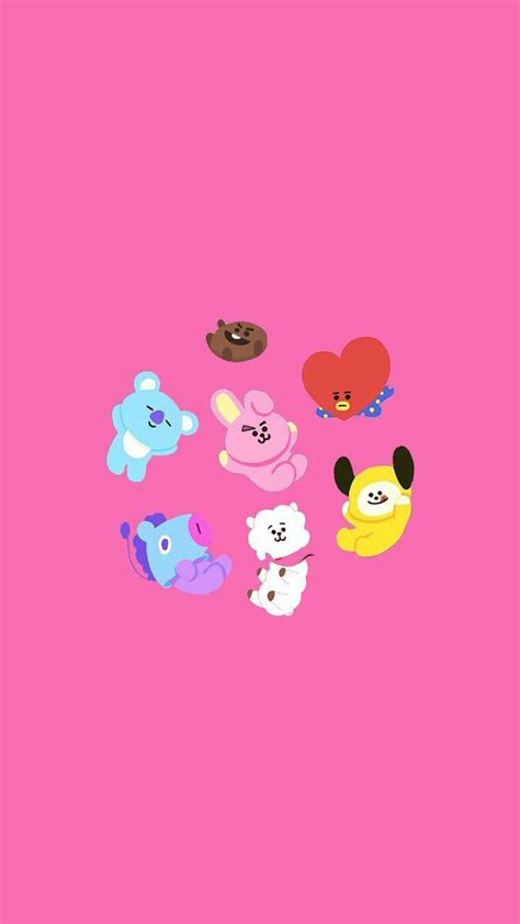 🔥 [50+] BT21 Wallpapers | WallpaperSafari