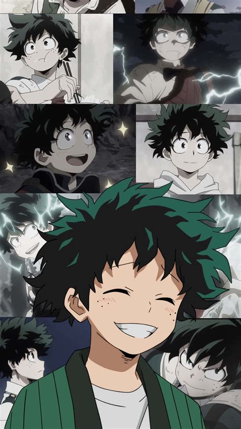 Download Deku Manga Collage Picture | Wallpapers.com