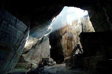 Yule marble quarry, Colorado. I've sung in there... some of the most ...