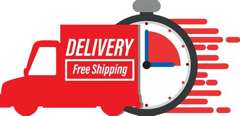 Delivery truck with free shipping banner 4633201 Vector Art at Vecteezy