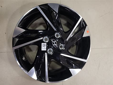 Hyundai Original Black Polished Verna 16" Alloy Wheel, Rs 39192 /set | ID: 23480363233