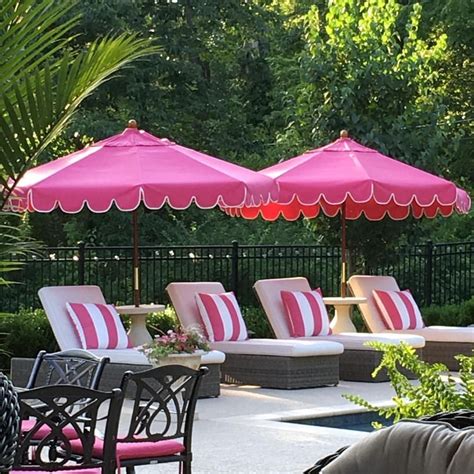 Pink Patio Umbrellas – decordip