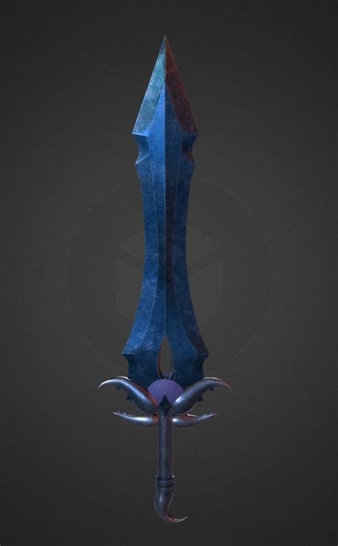 3D model Obsidian Sword | CGTrader