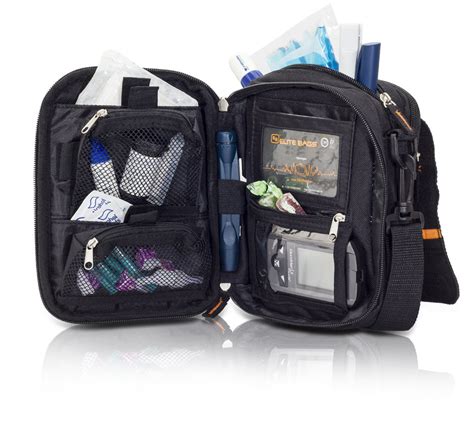 Diabetes Shoulder Bag (Black) - Diabeticsupply.co.uk