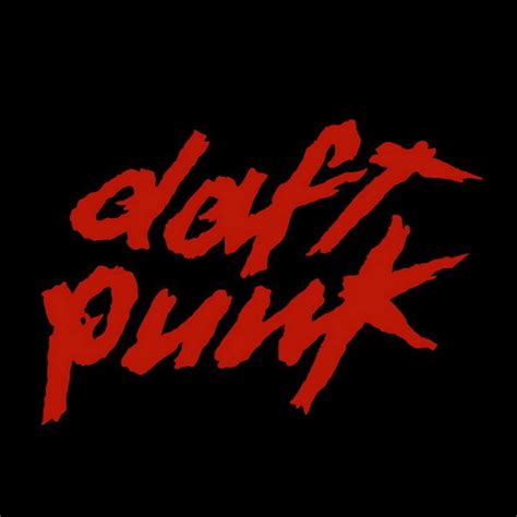 Daft Punk Font and Daft Punk Logo