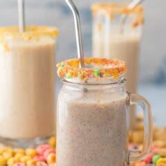 Cereal Milk Breakfast Smoothies, 3 Ways! (VIDEO!!)