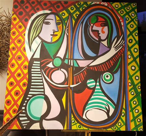 Pablo Picasso Surrealism by Ray MARTINEZ Artist 1946 Canvas - Etsy UK