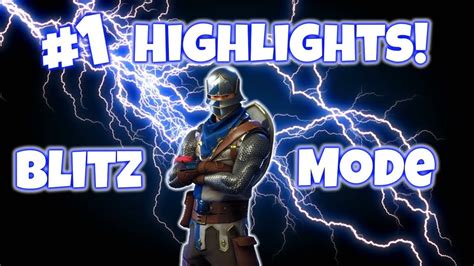 BLITZ Mode! Fortnite Gameplay Highlights #8 - YouTube