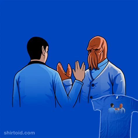 Vulcan Salute | Shirtoid