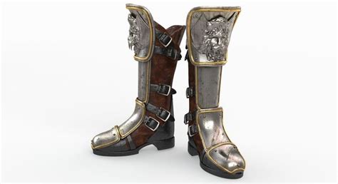 Armor Boot 3D model | CGTrader