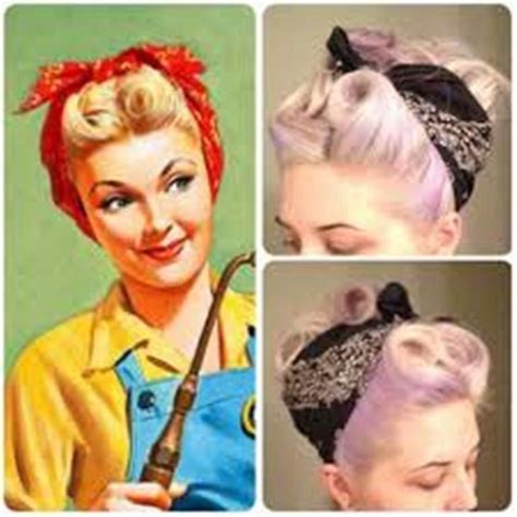 adoro este peinado! | Rockabilly hair, Pin up hair, Retro hairstyles