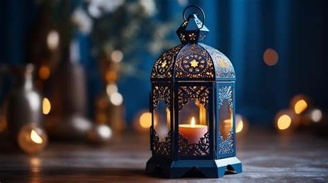 Premium AI Image | ramadan lantern HD 8K wallpaper Stock Photographic