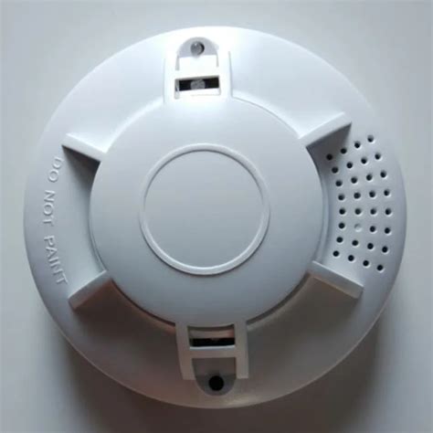 Battery Powered Photoelectric Smoke Alarm Independent smoke detector Single station type smoke ...