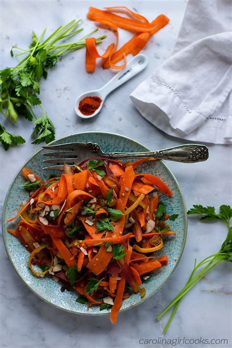 Indian Spiced Rainbow Carrot Salad - Carolina Girl Cooks