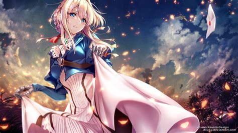 Violet Evergarden Wallpaper HD - Anidraw